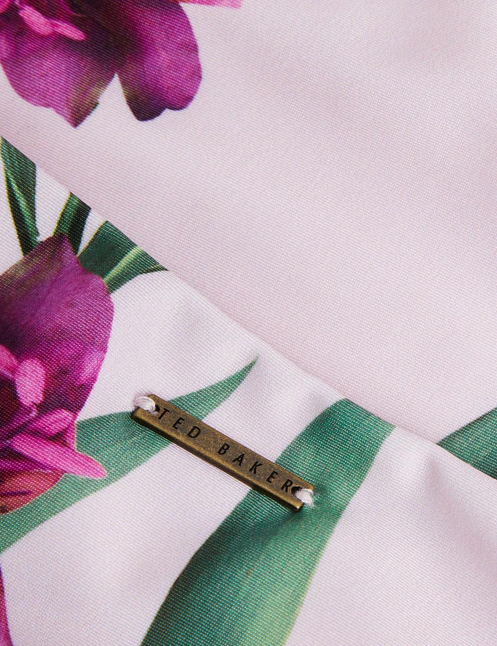 Bikini Ted Baker AVELEA - Floral Print High Waisted Femme Rose | Paris  21576-XQGD