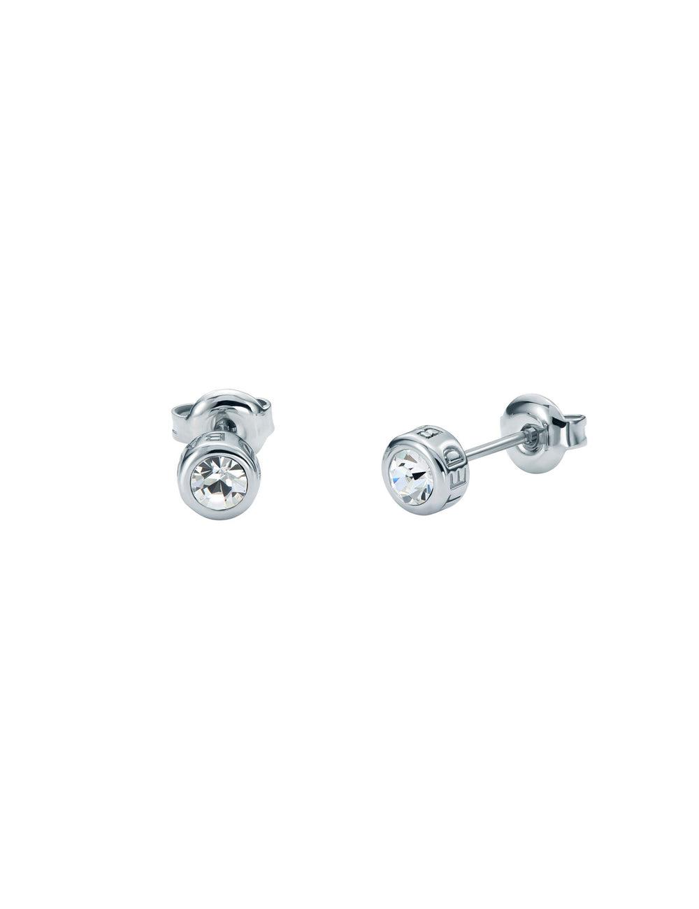 Boucles d'Oreilles Ted Baker SINEE - Mini Crystal Stud Femme Argent | Paris  70563-GTOW