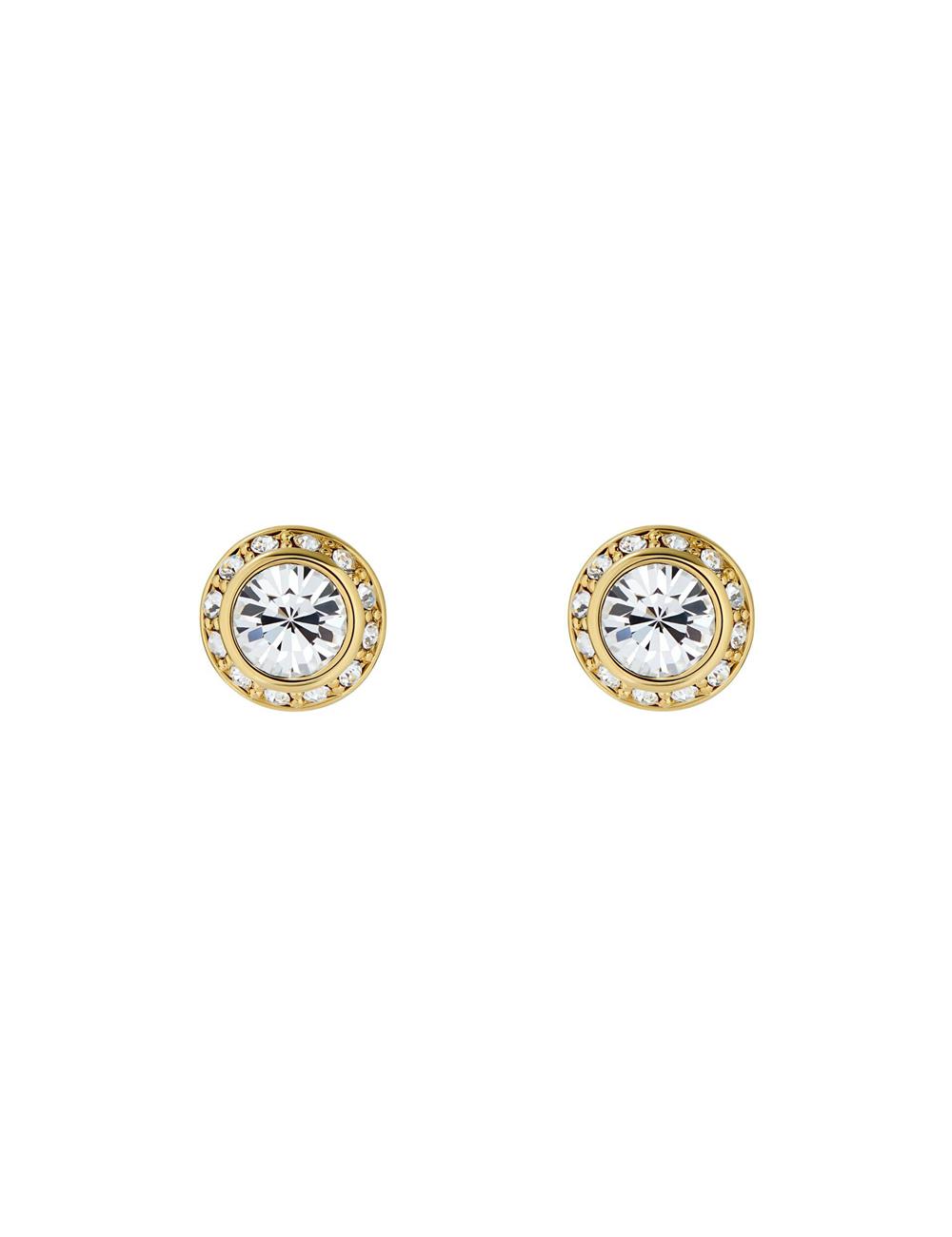 Boucles d'Oreilles Ted Baker SOLETIA - Solitaire Sparkle Crystal Stud Femme Doré | Paris  19624-ITNR