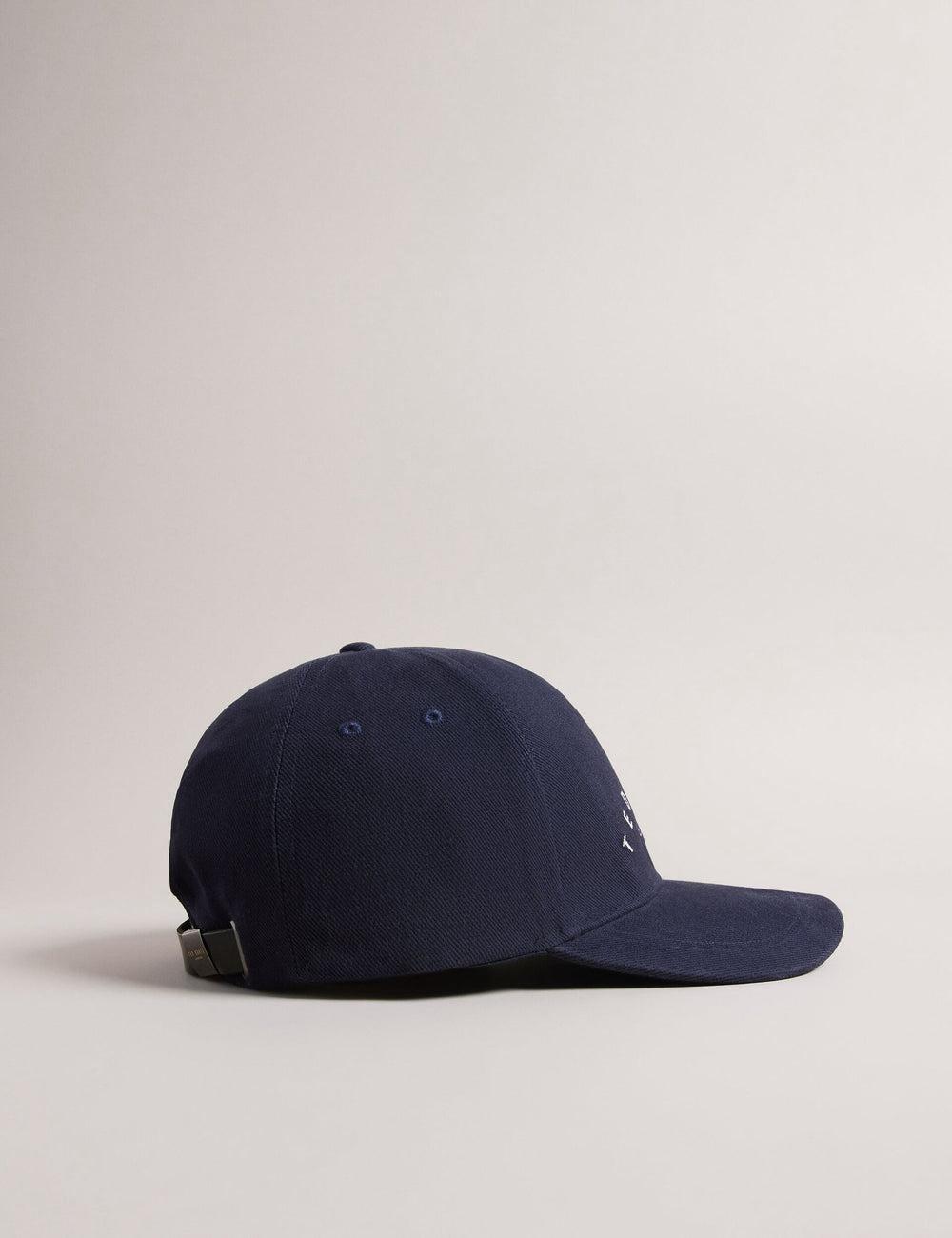 Casquette De Baseball Ted Baker FRREDDI - Embroidered Logo Canvas Homme Bleu Marine | Paris  31598-GKIE