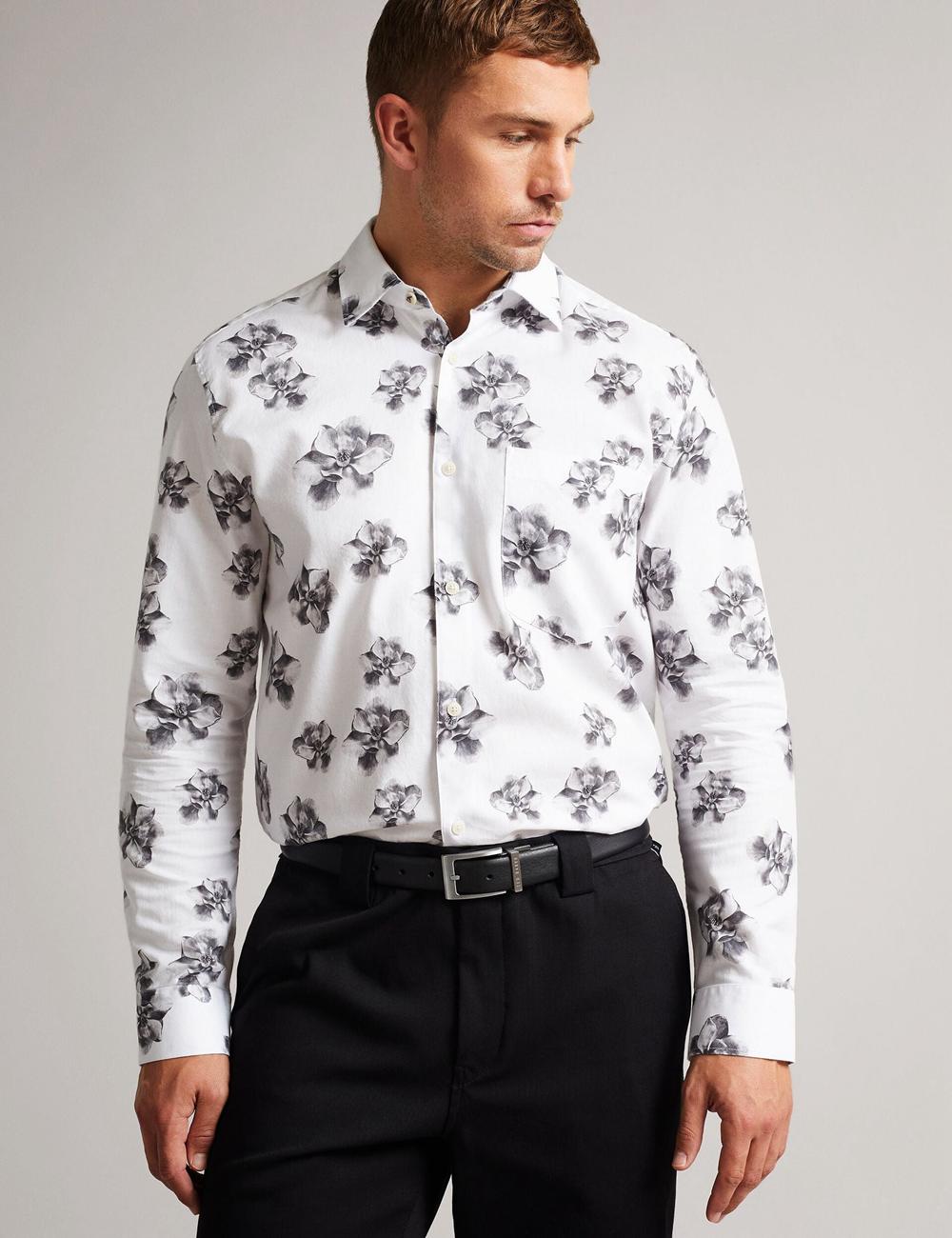Ceintures Ted Baker KARMER - Reversible Smooth Leather Homme Noir | Paris  84670-AONK