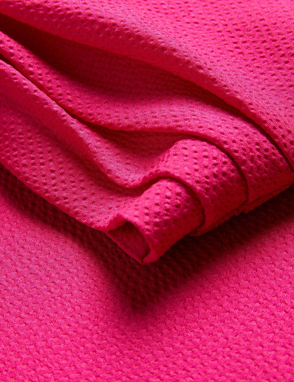 Chemisier Ted Baker ANINI - Textured High Neck Sleeveless Top Femme Fushia | Paris  85714-FPYH
