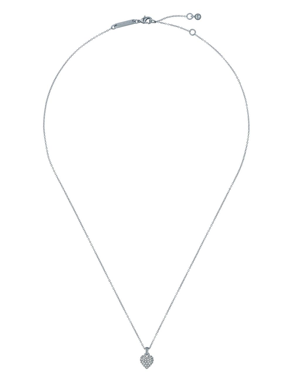 Colliers Ted Baker ADORINA - Mini Crystal Heart Pendant Femme Argent | Paris  17935-GTIK