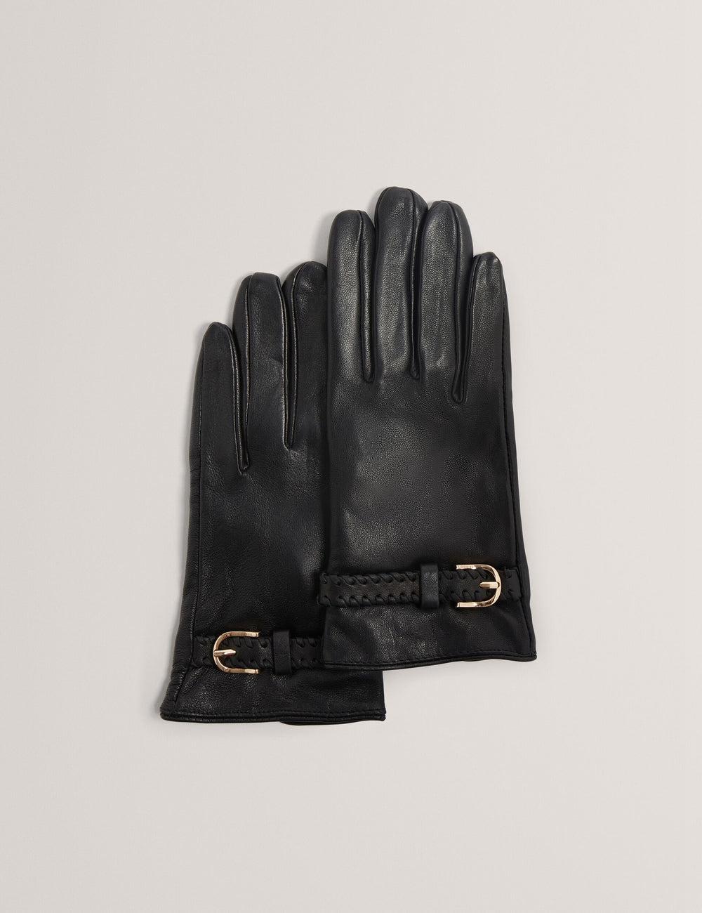 Gant Ted Baker CLAIREL - Buckle Cuff Leather Femme Noir | Paris  06257-SPTK
