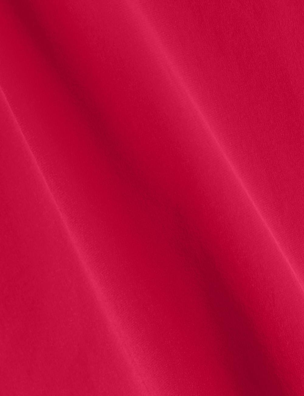 Hauts Ted Baker CADASA - Pure Silk Scoop Neck Cami Femme Fushia | Paris  59710-CTBQ