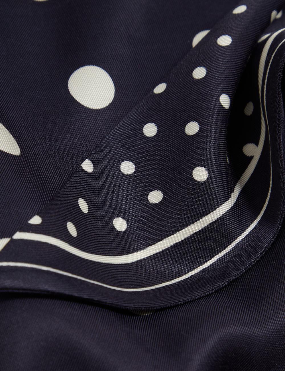 Hauts Ted Baker VEIRAA - Polka Dot Front Sleeveless Crop Femme Bleu Marine | Paris  16059-PFDL