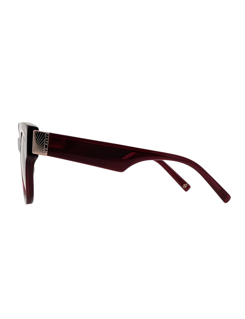 Lunette de Soleil Ted Baker FARAH - Hardware Detail Cat Eye Femme Plum | Paris  48201-CBGQ