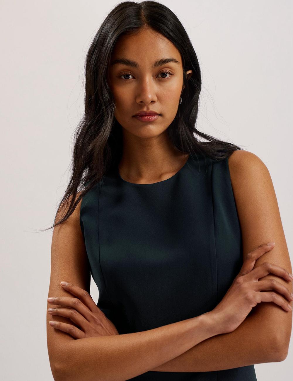 Mini Robe Ted Baker SORRAL - Line Tailored Femme Noir | Paris  28695-OKIB