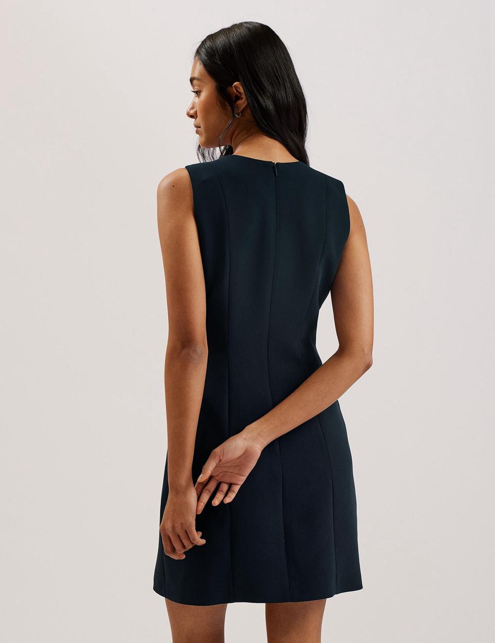 Mini Robe Ted Baker SORRAL - Line Tailored Femme Noir | Paris  28695-OKIB