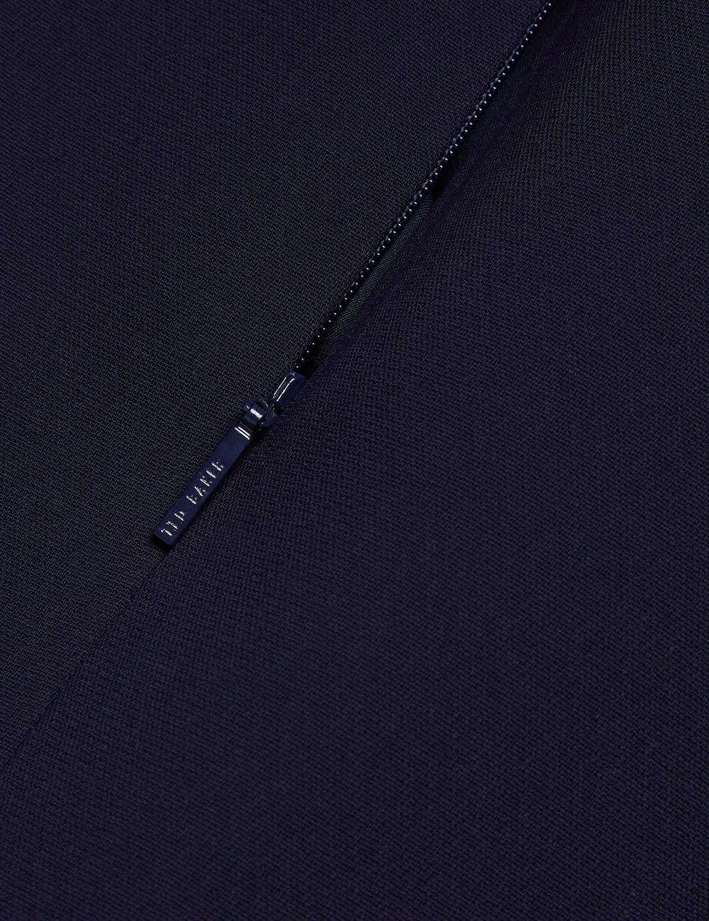 Mini Robe Ted Baker SORRAL - Sleeveless Tailored With Side Split Femme Bleu Marine | Paris  34851-BDXO