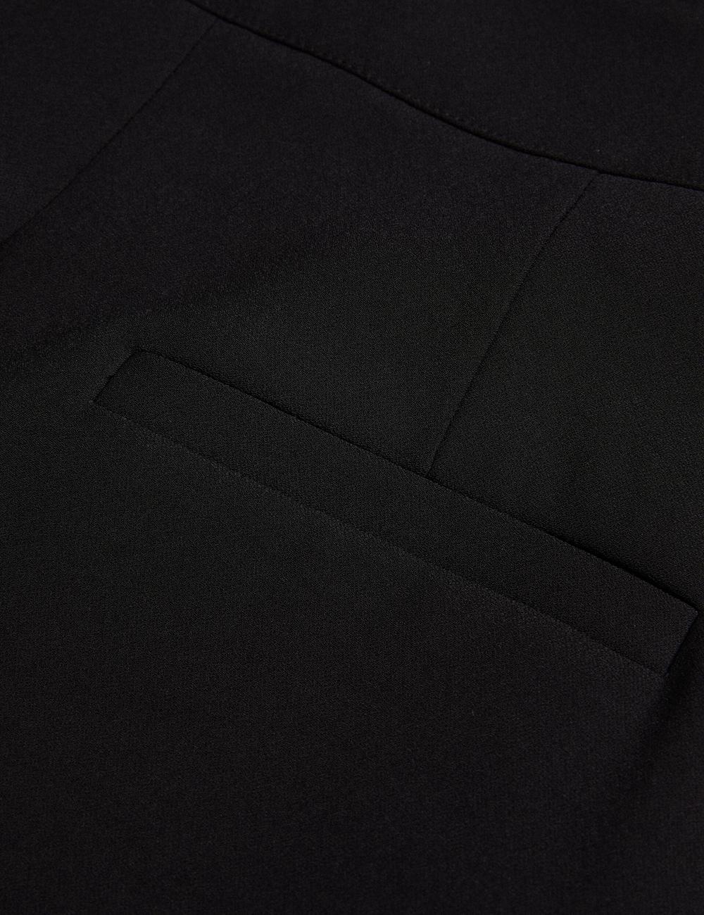 Pantalons Ted Baker INUT - Tailored High Waist Wide Leg Femme Noir | Paris  84197-CKVI