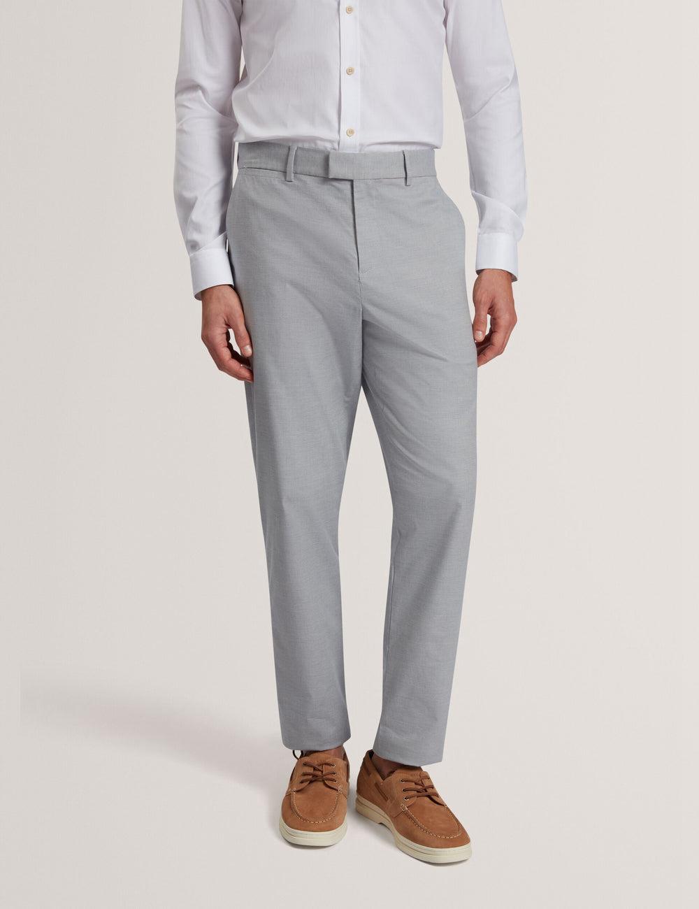 Pantalons Ted Baker JACKUS - Regular Fit Cotton Blend Chino Homme Bleu Marine | Paris  42589-BKDU