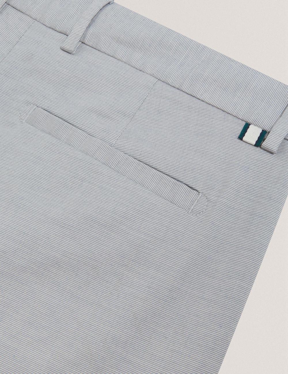 Pantalons Ted Baker JACKUS - Regular Fit Cotton Blend Chino Homme Bleu Marine | Paris  42589-BKDU
