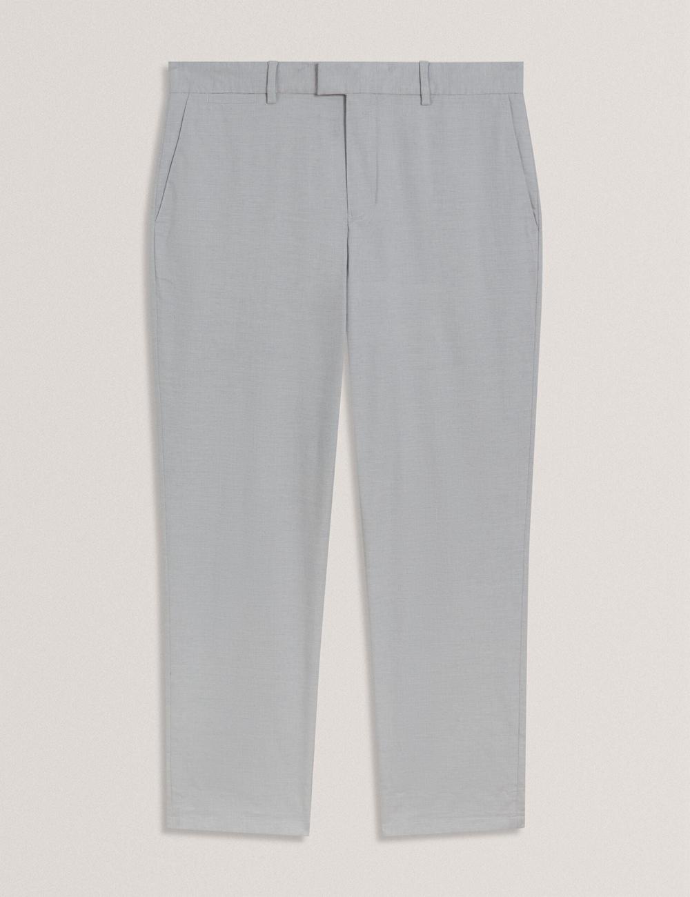 Pantalons Ted Baker JACKUS - Regular Fit Cotton Blend Chino Homme Bleu Marine | Paris  42589-BKDU