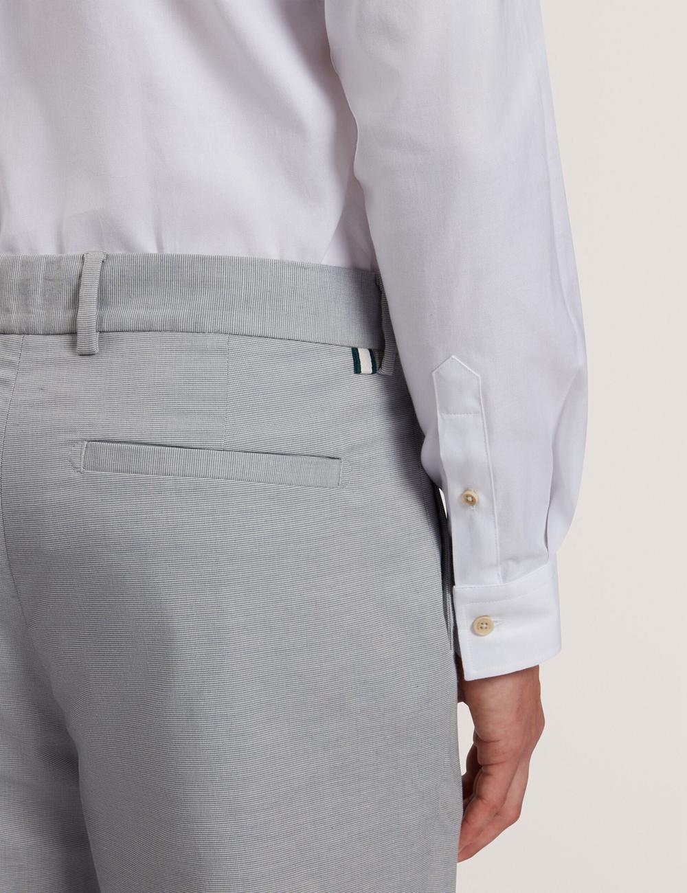 Pantalons Ted Baker JACKUS - Regular Fit Cotton Blend Chino Homme Bleu Marine | Paris  42589-BKDU