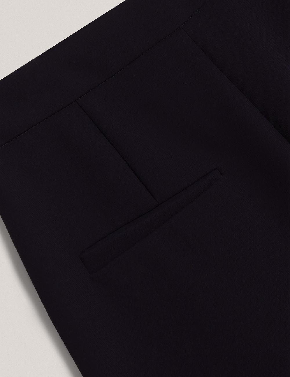 Pantalons Ted Baker MANABTL - High Waist Tapered Leg Tailored Femme Bleu Marine | Paris  83964-IOZK
