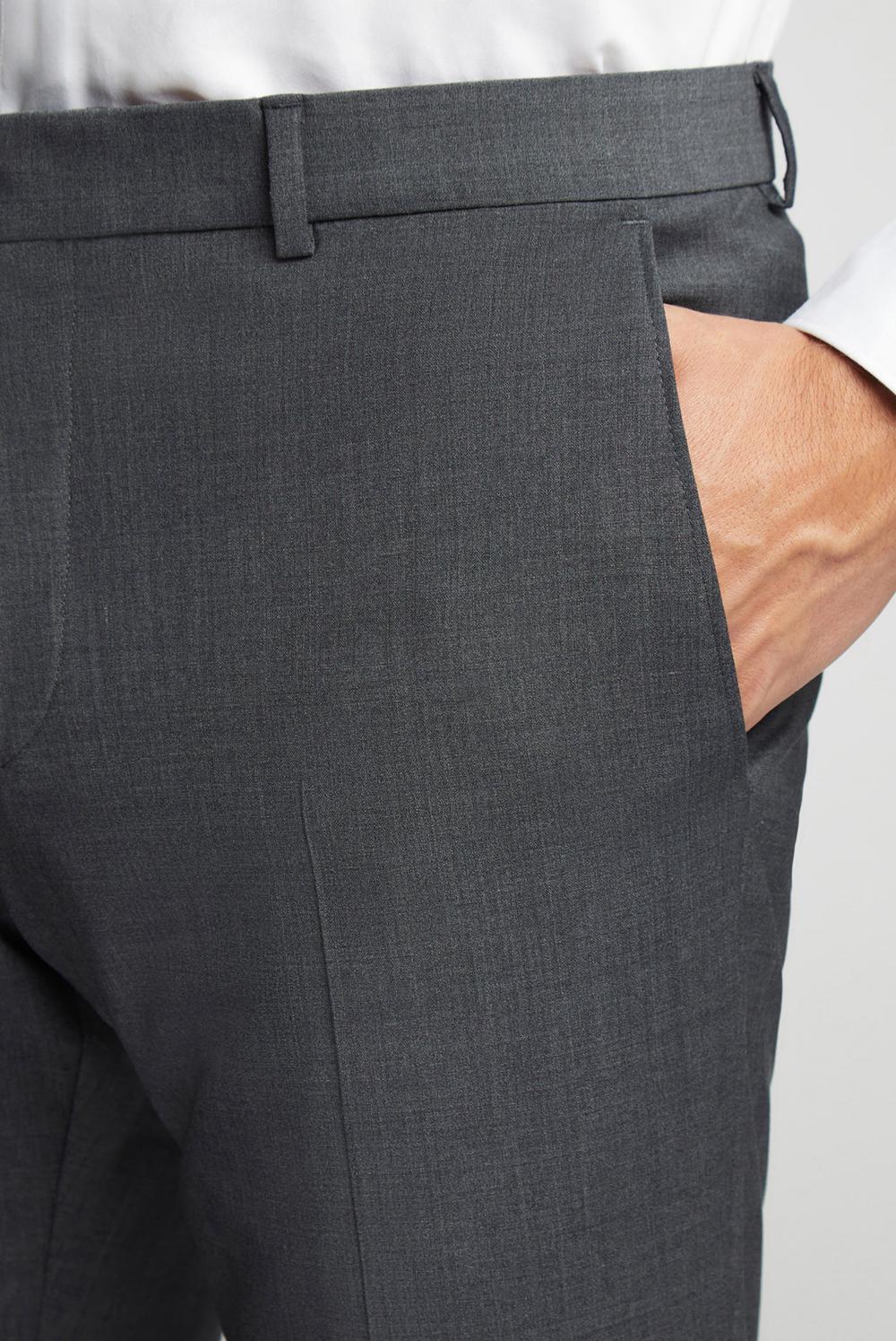 Pantalons Ted Baker PANAMA - Wool Blend Slim Fit Suit Homme Charcoal | Paris  14902-GSCX