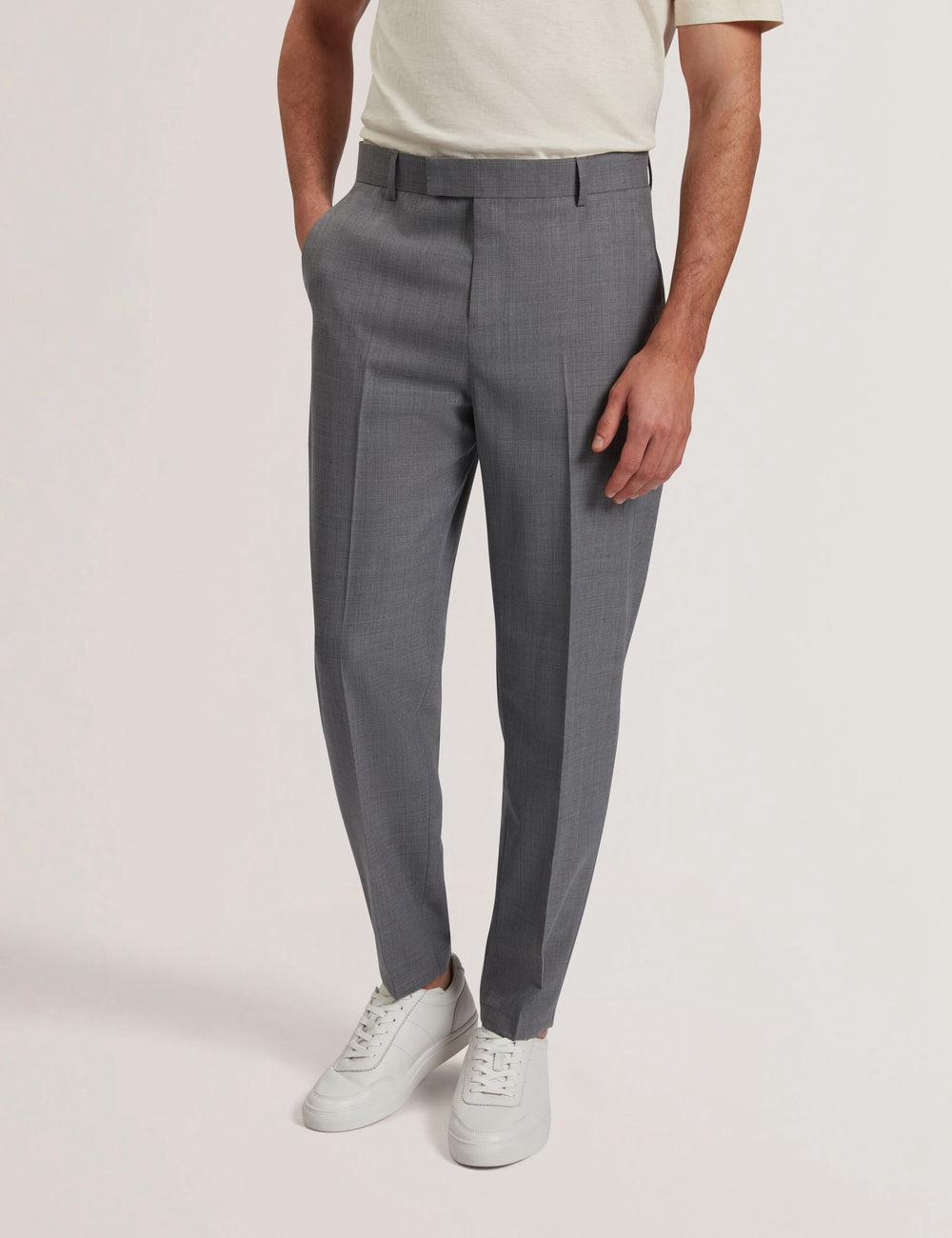 Pantalons Ted Baker SELWYNT - Lightweight Wool Blend Homme Grise | Paris  03528-VYGQ