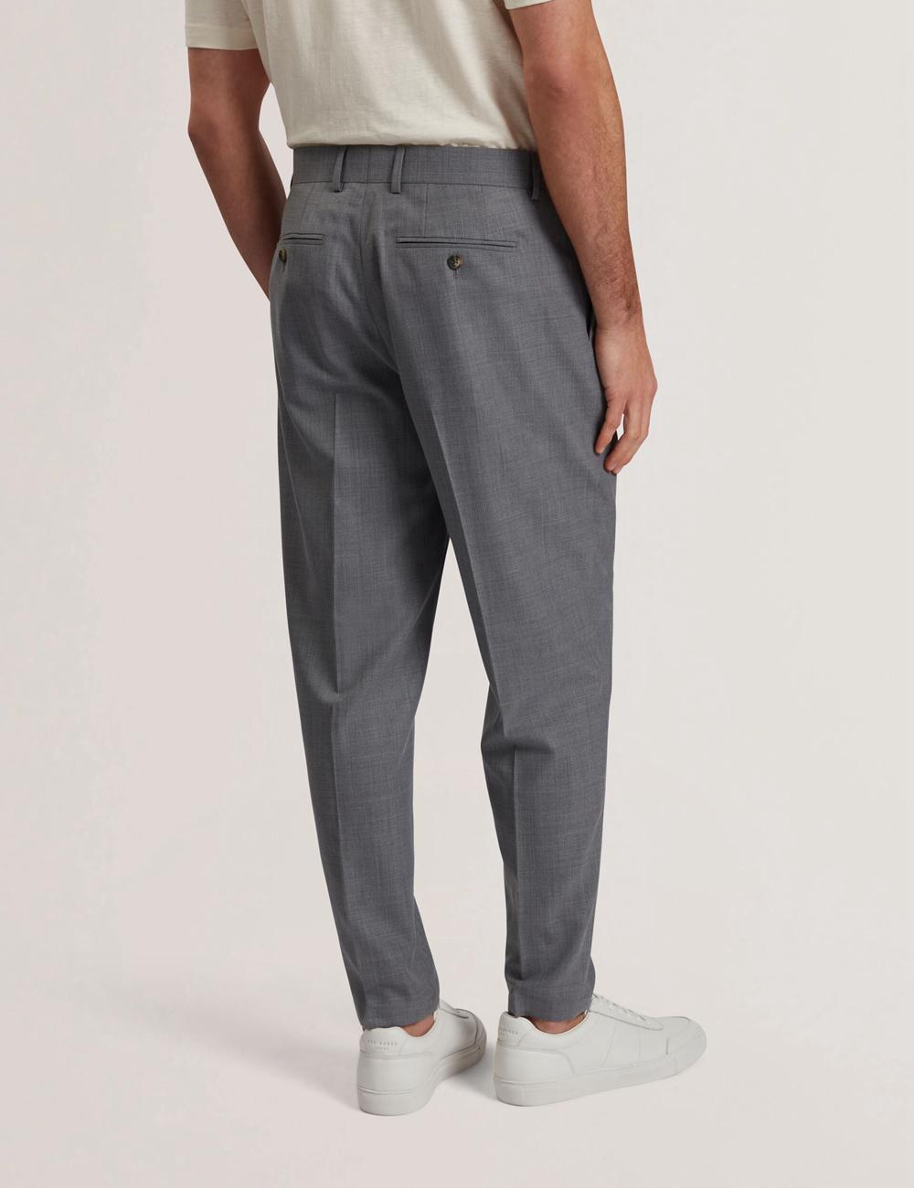 Pantalons Ted Baker SELWYNT - Lightweight Wool Blend Homme Grise | Paris  03528-VYGQ