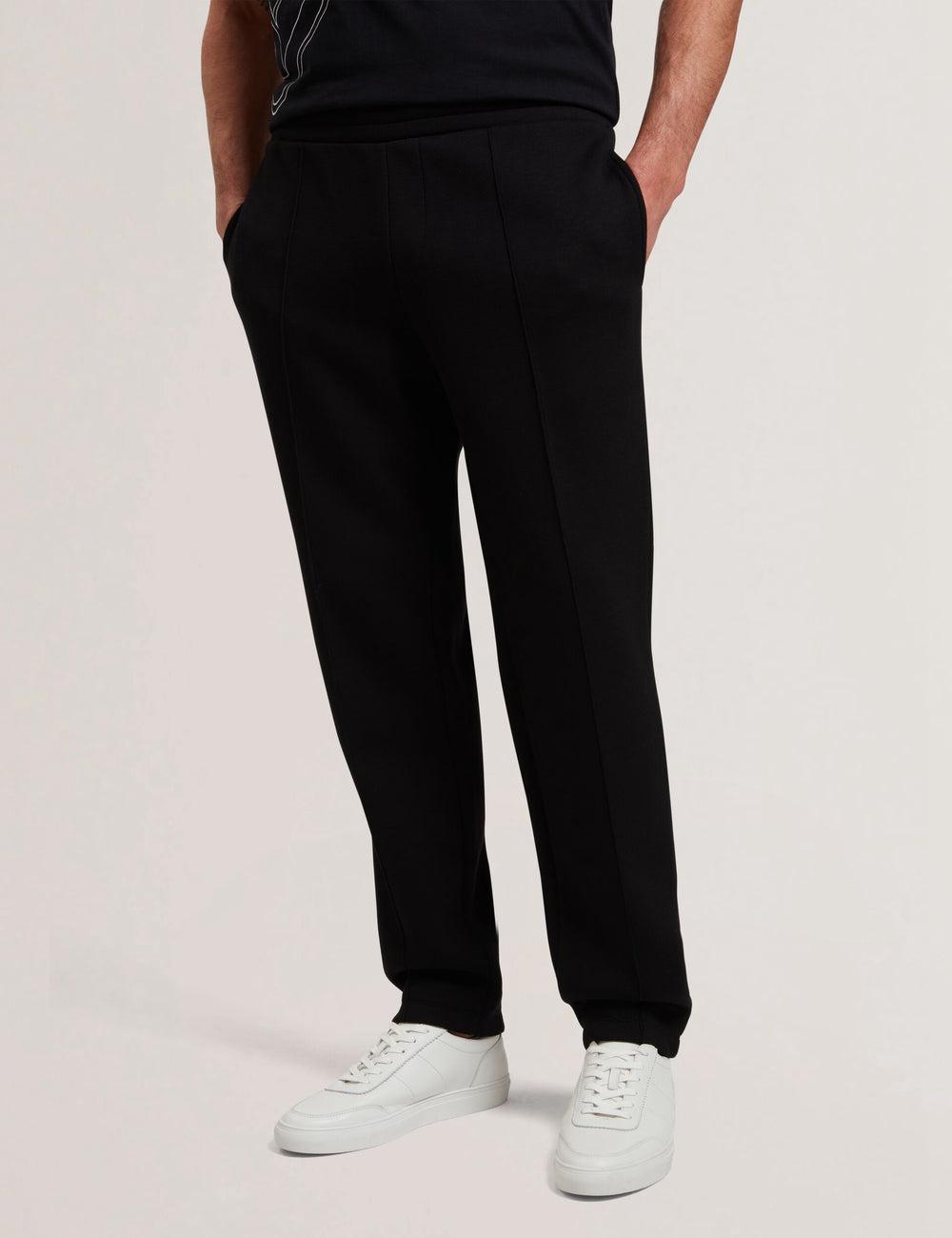 Pantalons Ted Baker UAVER Slim Fit Neoprene Homme Noir | Paris  49612-YNUO