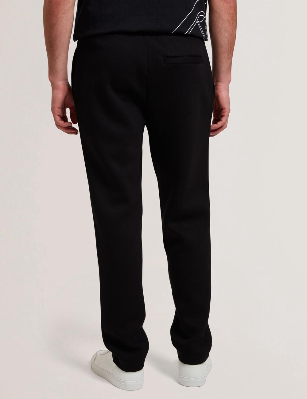 Pantalons Ted Baker UAVER Slim Fit Neoprene Homme Noir | Paris  49612-YNUO
