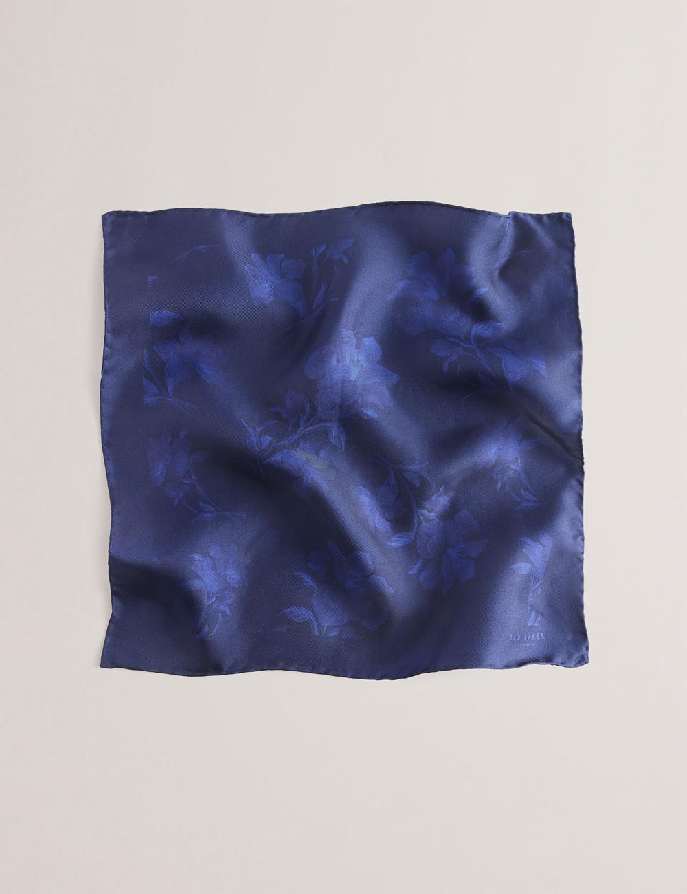 Pochettes De Costume Ted Baker AUSTINS - Two Tone Floral Silk Pocket Homme Bleu Marine | Paris  95726-PHVO