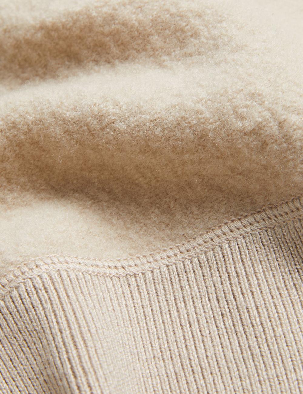 Pulls Ted Baker OLMSTE - Boucle Wool Blend Crew Neck Homme Taupe | Paris  14932-ZOKX