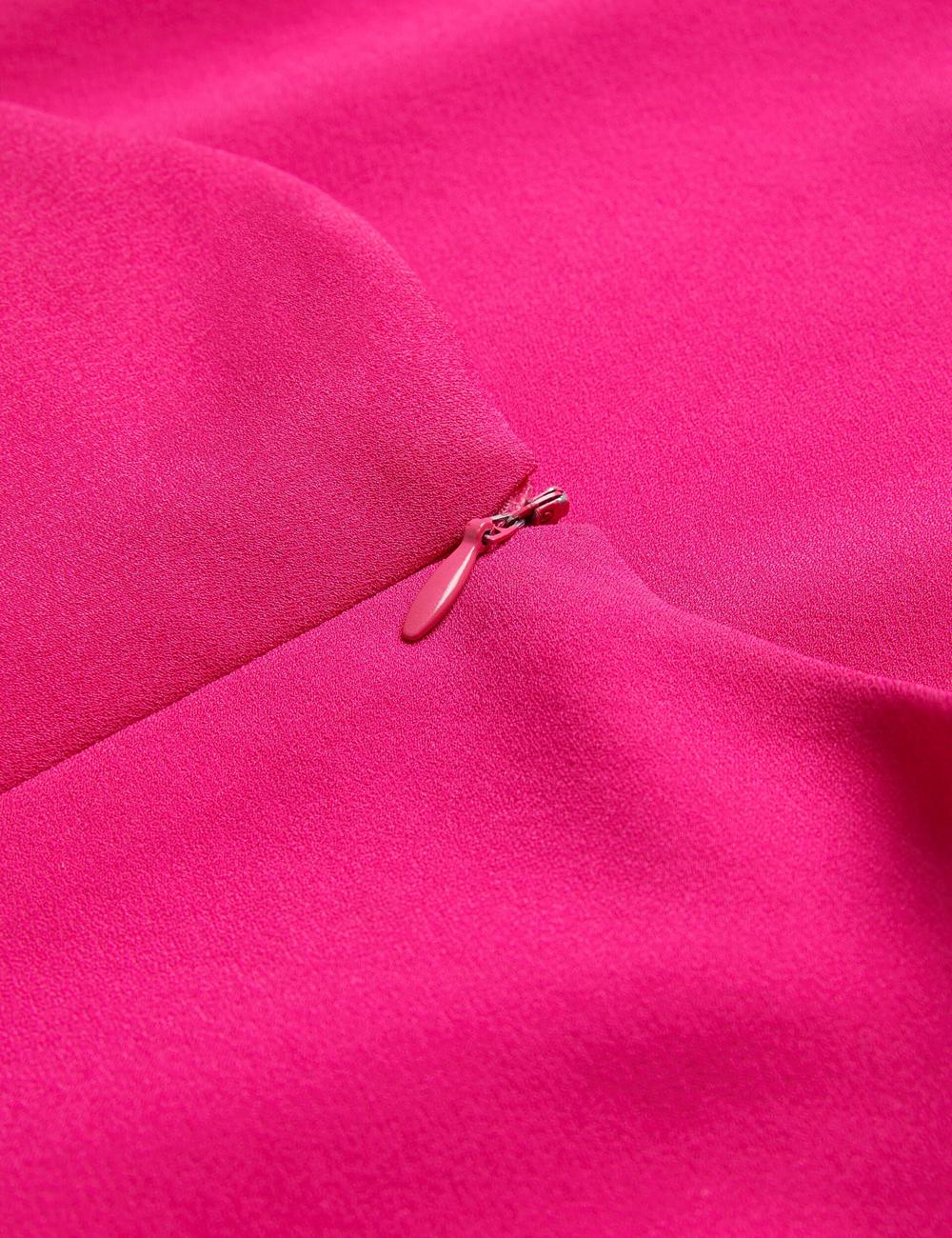Robe Maxi Ted Baker EREAS - Drape Neckline Cap Sleeve Femme Rose | Paris  34897-EVBH