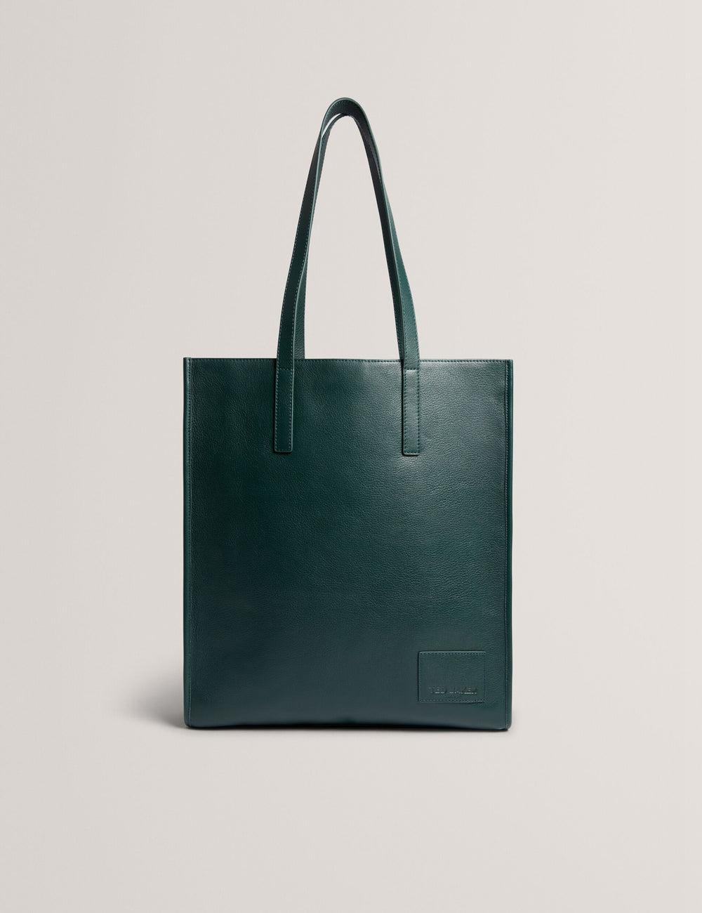 Sacs Fourre Tout Ted Baker GRIFFIS - Tall Grained Leather Homme Vert | Paris  92051-FXAL