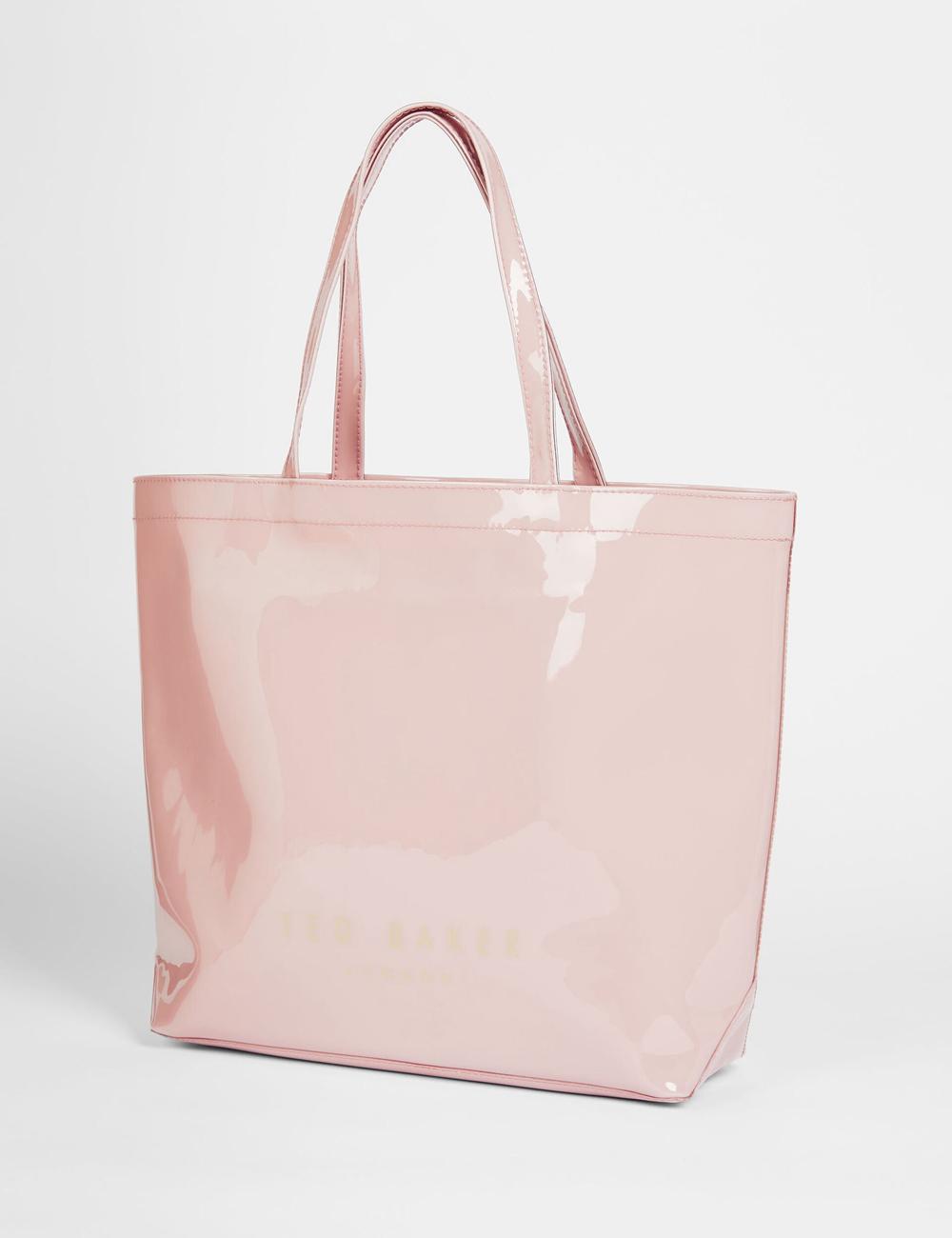 Sacs Fourre Tout Ted Baker NICON - Knot Bow Vinyl Icon Femme Rose | Paris  39827-RQZL