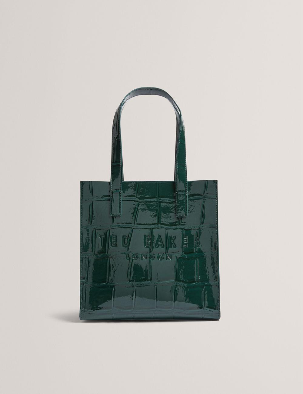Sacs Fourre Tout Ted Baker REPTCON - Croc Effect Small Femme Vert | Paris  01356-MLNO