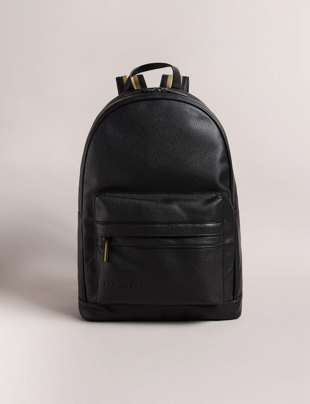 Sacs à Dos Ted Baker KAILEB - Webbing Strap Faux Leather Homme Noir | Paris  26135-KIVG