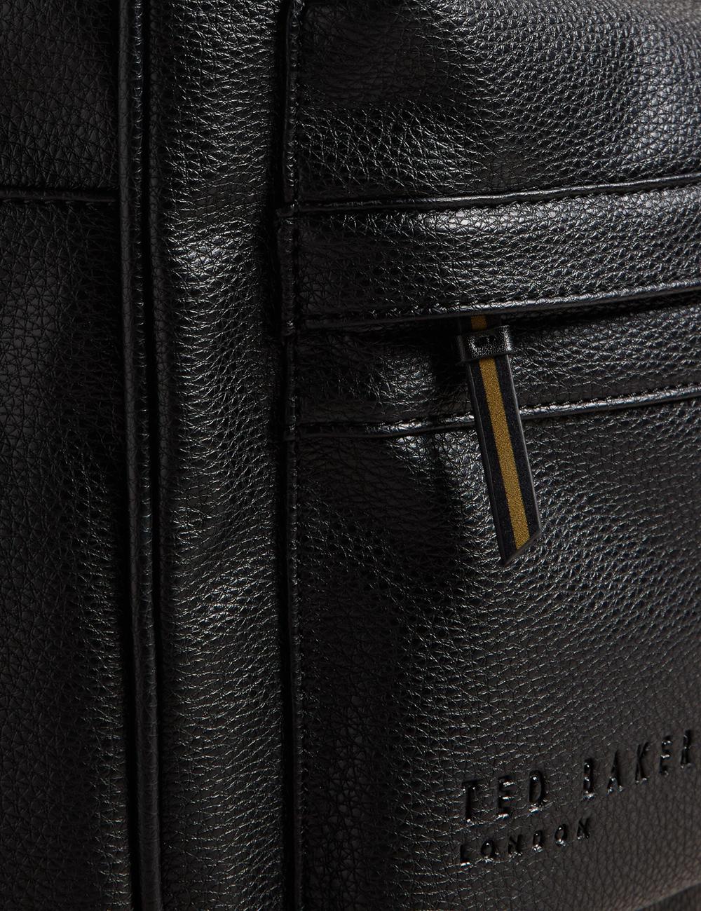 Sacs à Dos Ted Baker KAILEB - Webbing Strap Faux Leather Homme Noir | Paris  26135-KIVG