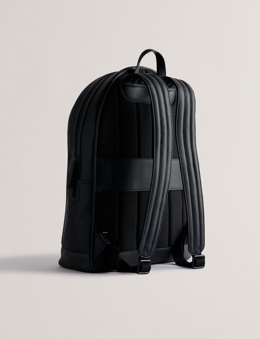 Sacs à Dos Ted Baker LANSEN - Textured Bonded Leather Homme Noir | Paris  92537-DWOU