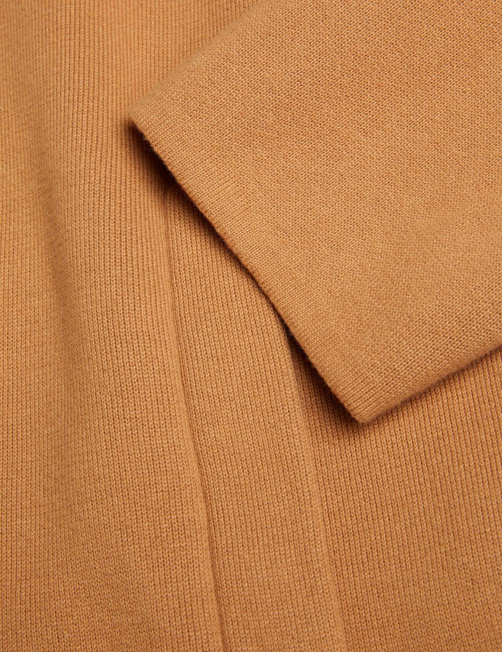 Surchemise Ted Baker FREDER - Knitted Cotton Blend Homme Marron | Paris  84926-IBAN