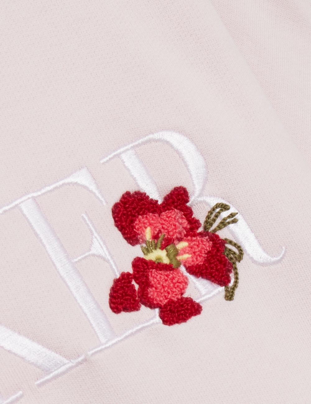 Sweats Ted Baker STIILA - Embroidered Logo Pure Cotton Femme Rose | Paris  02185-NPCK