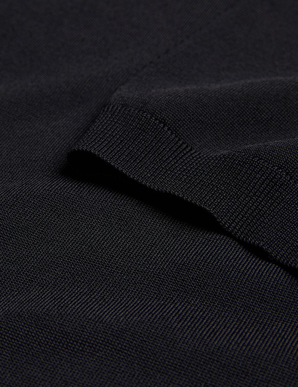 T Shirts Ted Baker REYON - Rayon Crew Neck Short Sleeve Homme Noir | Paris  01827-DWOZ