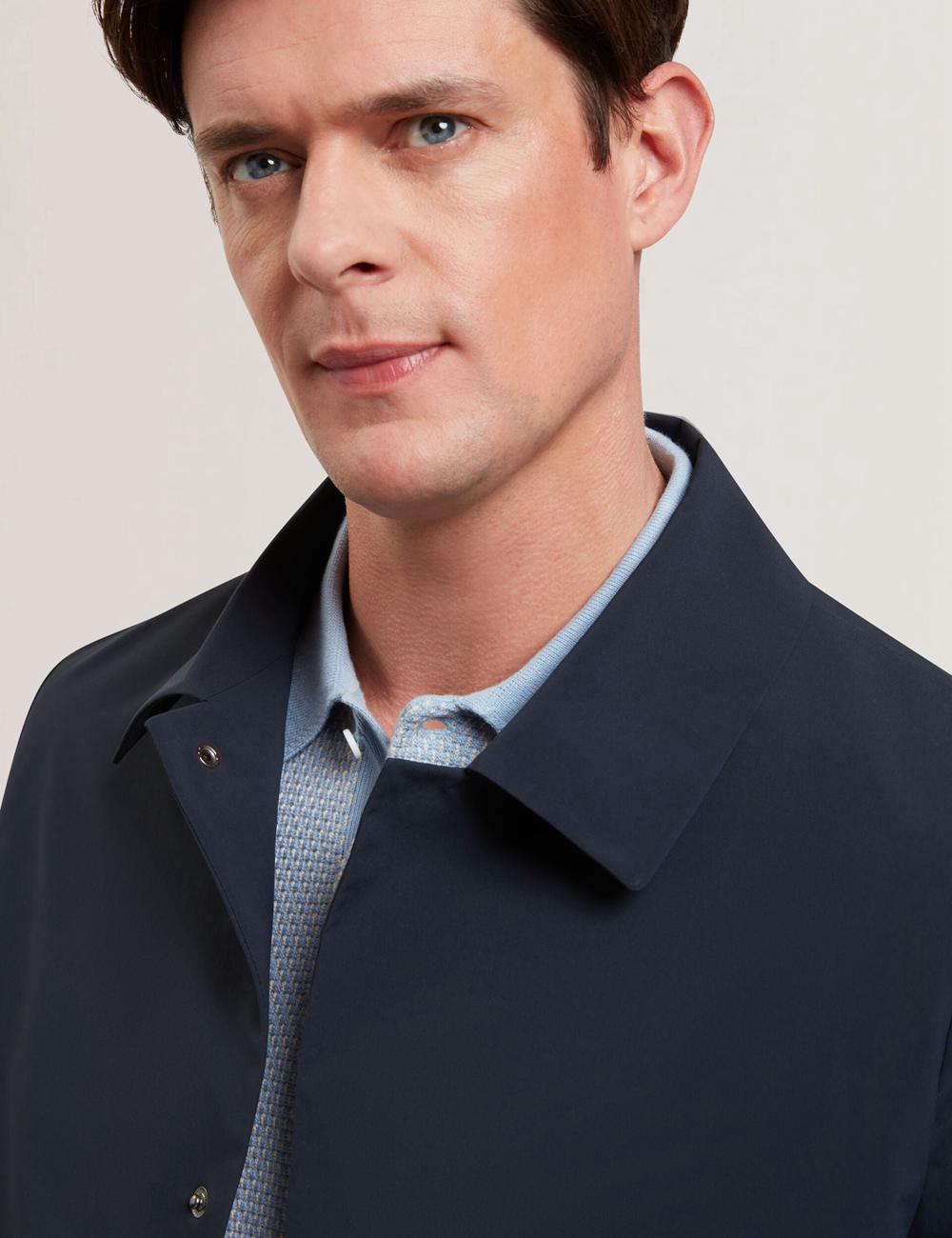 Vestes Ted Baker HUMMELS - Lightweight Short City Mac Homme Bleu Marine | Paris  18056-CVGM